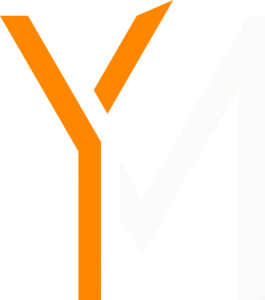 Logo Yobcom m blanc